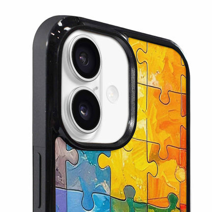 iPhone 17 Case — Autism Puzzle Pieces Puzzle Original Art, Customized Protective Case