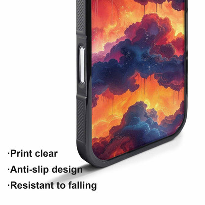 iPhone 17 Pro Max Case — Seamless Tileable Pattern Of Galaxy Space, Personalized Phone Case