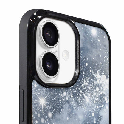 iPhone 17 Case — Galaxy Art Silver White Galaxy Space, Customized Protective Case