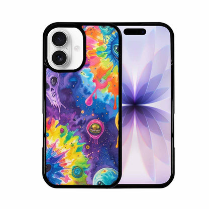 iPhone 17 Case — Aliens Tie Dyemelting Aliens Tie Dye, Original Design Phone Case