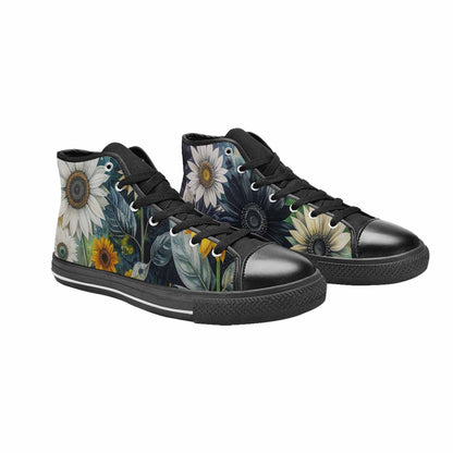 MEN'S Blend Melt Them High Top Canvas Vibrant Chaos Custom Sneakers