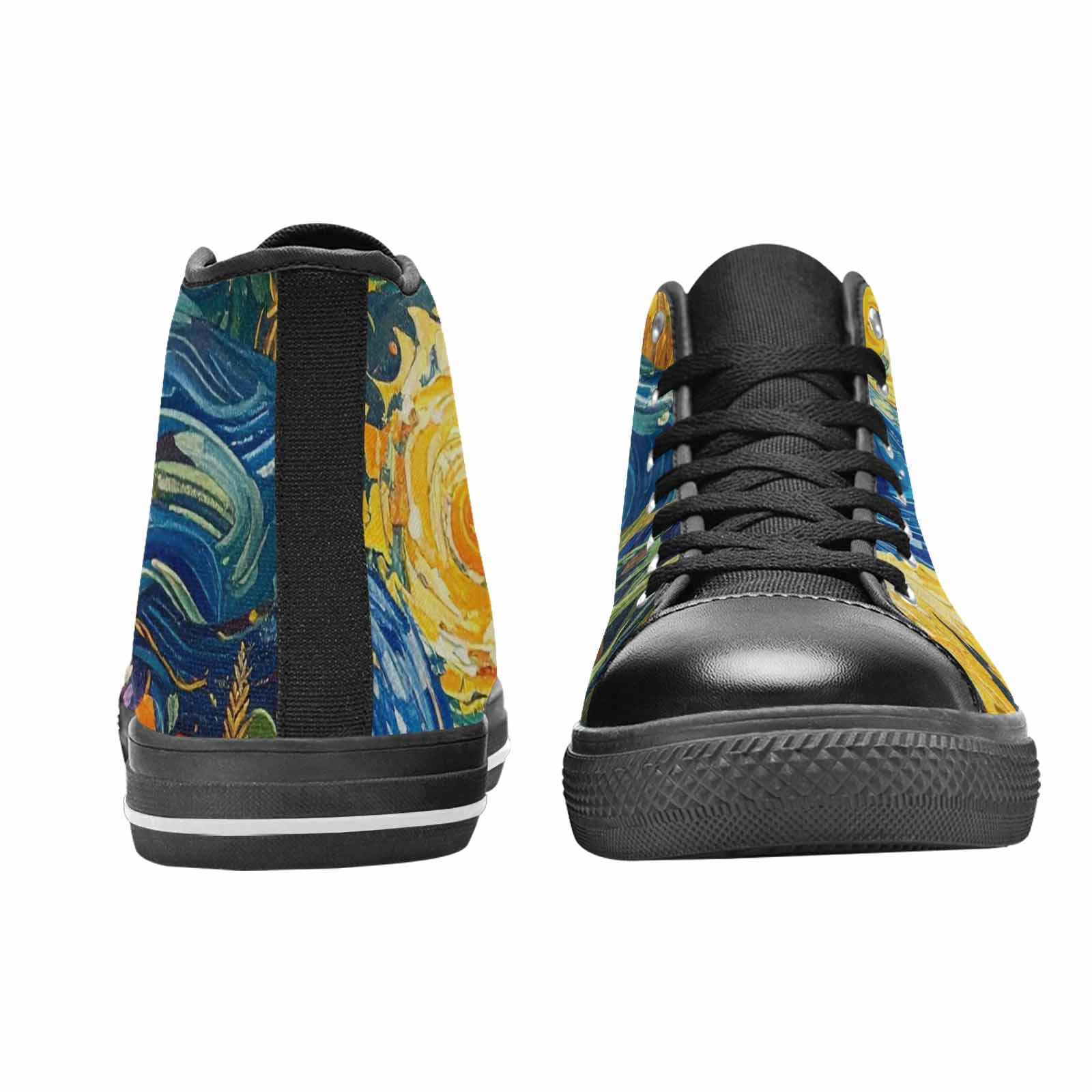 WOMEN'S Blend All Versions High Top Canvas Vivid Custom Shoes