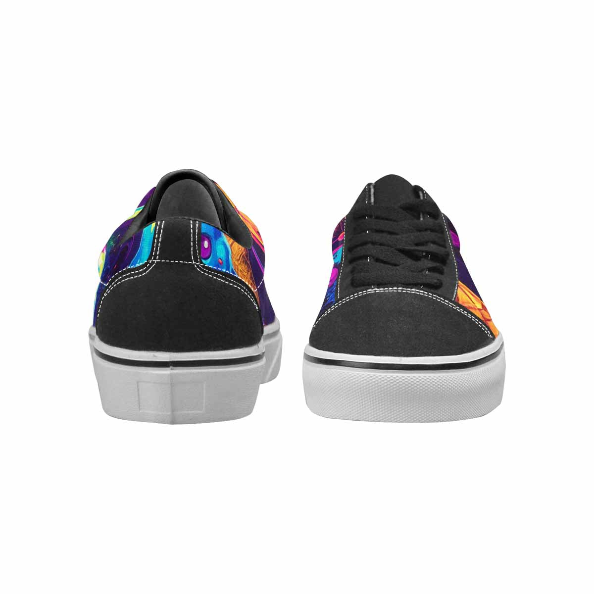 WOMEN'S Ice Cream Monsters  Lace-Up Canvas Y2K Shoes