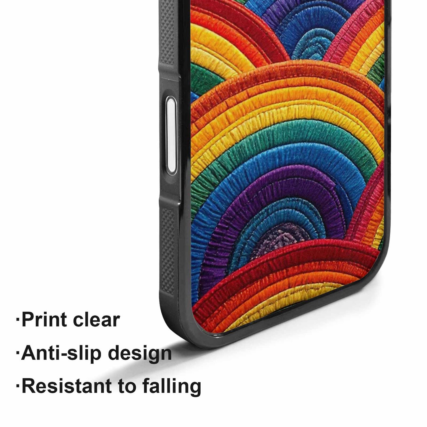 iPhone 17 Case — Vivid Camo Rainbow Camo, Custom Made Phone Cover