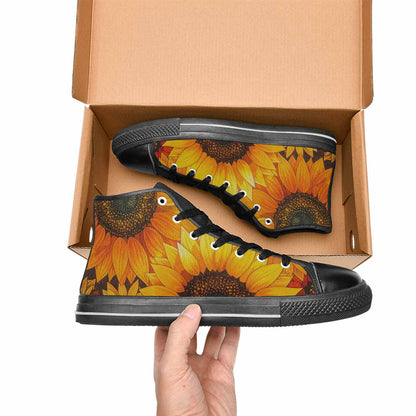 MEN'S Blend Melt Them High Top Canvas Grunge Sneakers