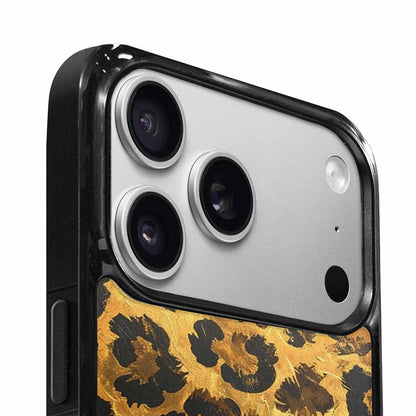 iPhone 17 Pro Case — Animal Print Leopard Wallpaper Pattern Animal, Custom Phone Case