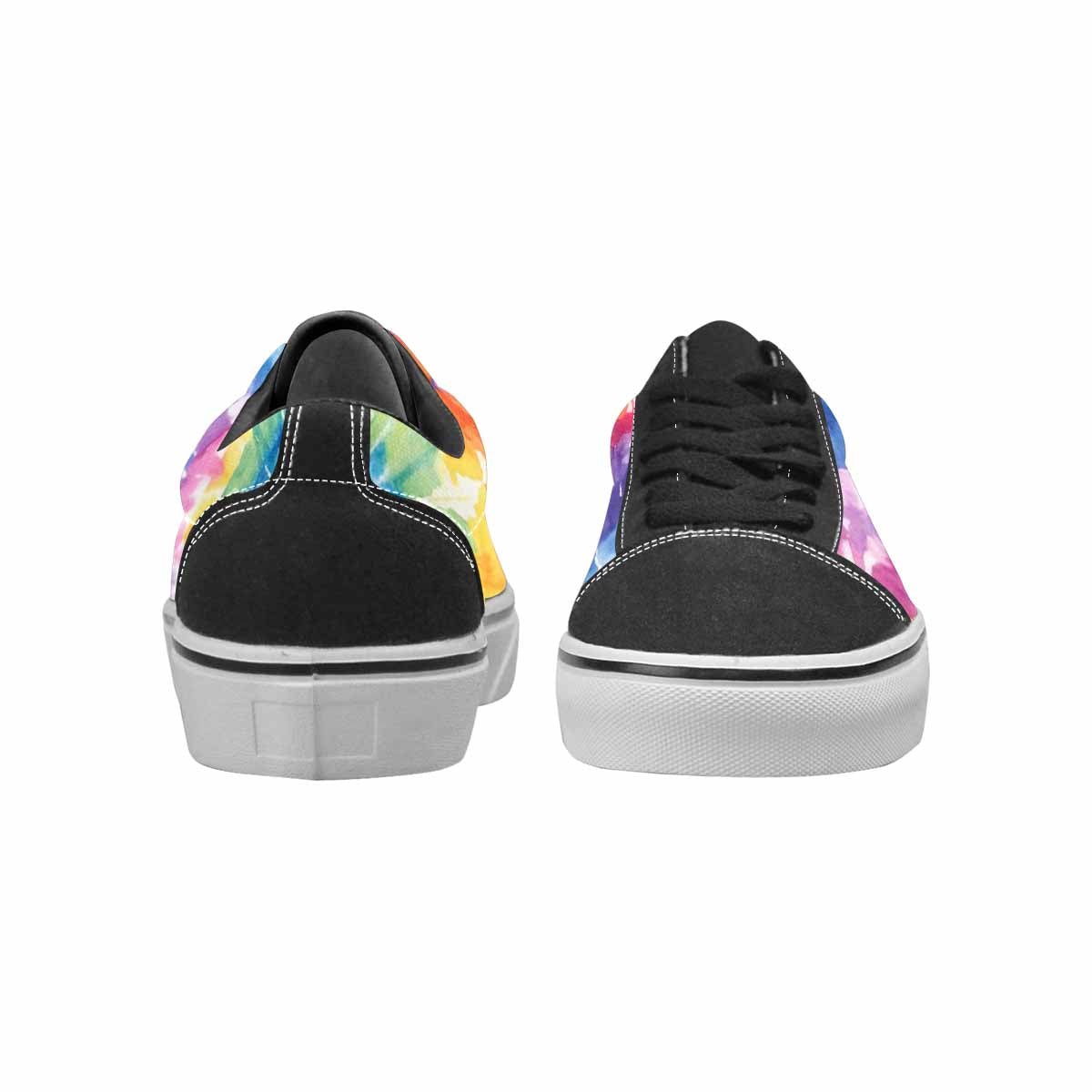 WOMEN'S Tie Dye Swirl Canvas Lace-Up Dreamcore Shoes