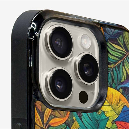iPhone 16 Pro Max Case — Toucan Jungle Toucan Jungle Pattern Hundreds, Custom Printed Phone Case