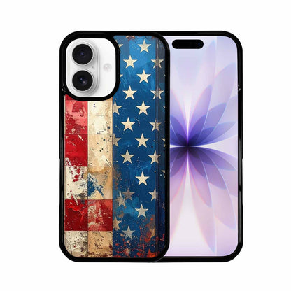 iPhone 17 Case — Small American Flag Stars Galaxy Space, Original Design Phone Case