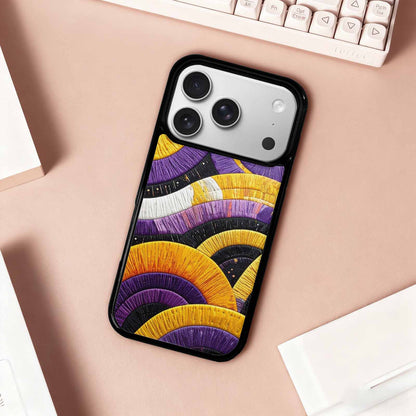 iPhone 17 Pro Case — Vivid Camo Nonbinary Pride Camo, Custom Print Case Cover