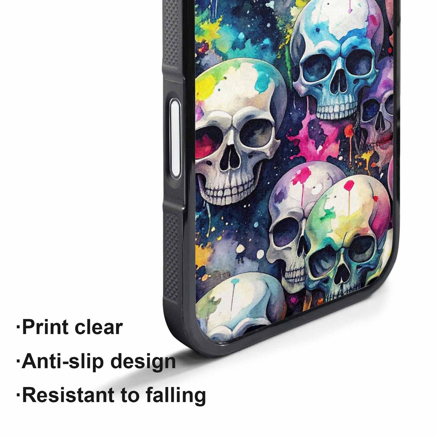 iPhone 17 Air Case — Skull Dark Art Gothic Print Gothic, Custom Print Case Cover