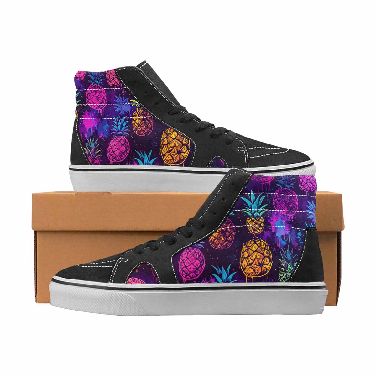 WOMEN'S Neon Splatter Pineapple 8 Ferion