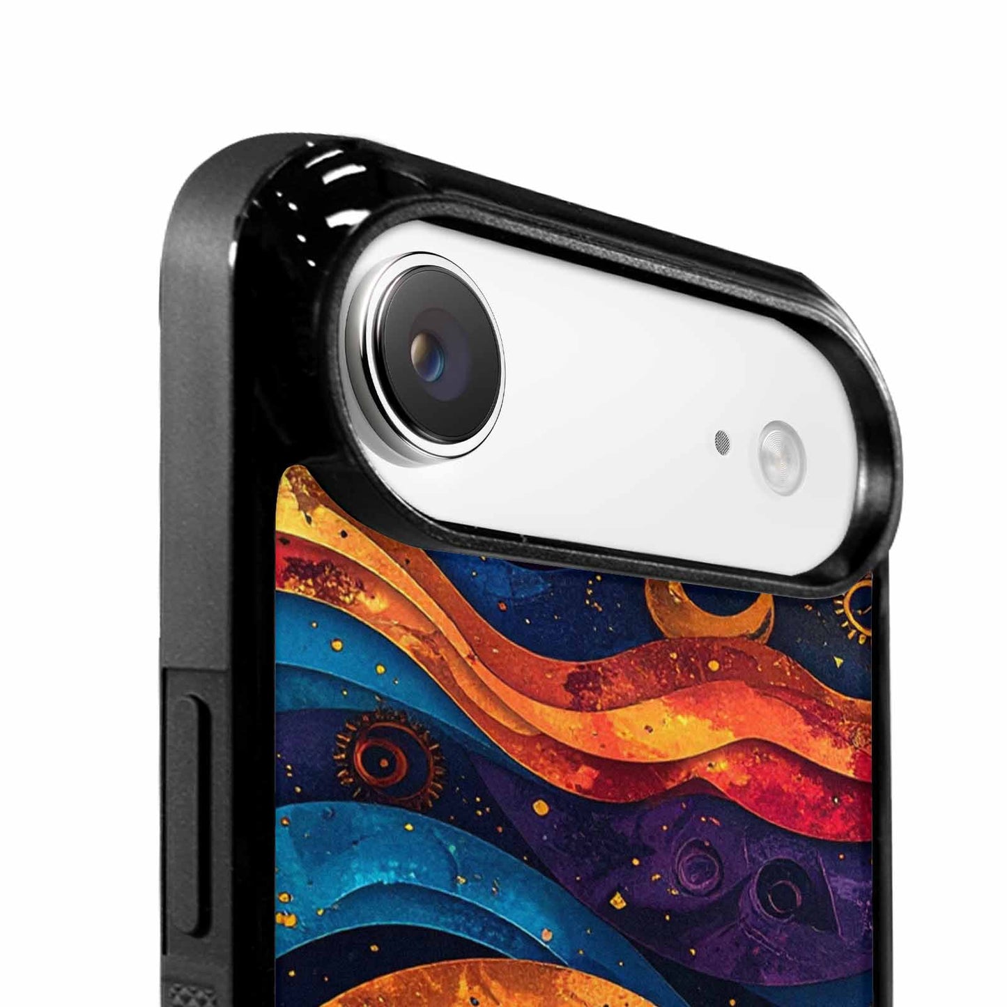 iPhone 17 Air Case — Steampunk Galaxy Art Seamless Pattern Galaxy, Original Design Phone Case