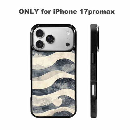 iPhone 17 Pro Max Case — Vintage Americana Wave Retro Vintage, Custom Print Case Cover