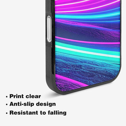 iPhone 16 Case — 80s Neon Cartoon Custom, Custom Print Case Cover