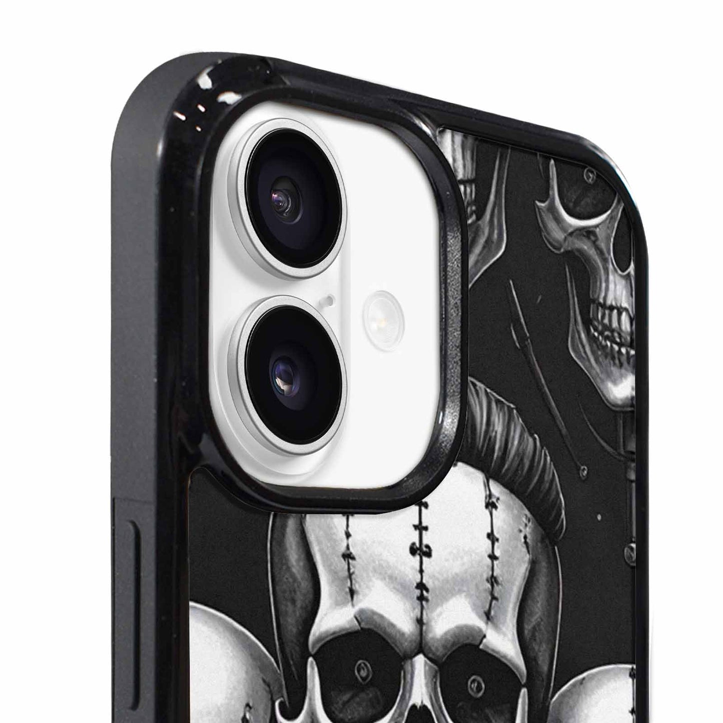 iPhone 17 Case — Skull Dark Art Gothic Print Gothic, Personalized Phone Case