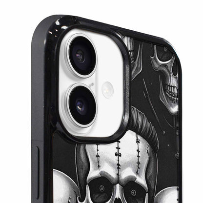 iPhone 17 Case — Skull Dark Art Gothic Print Gothic, Personalized Phone Case