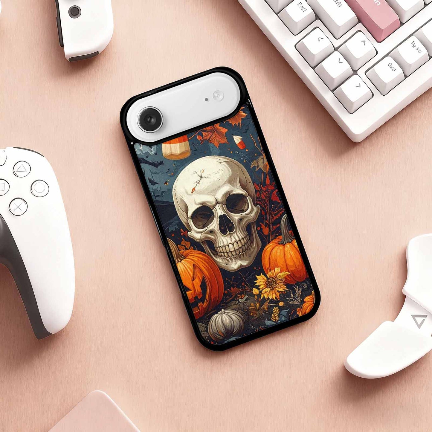 iPhone 17 Air Case — Halloween Art Print Edge To Gothic, Original Design Phone Case