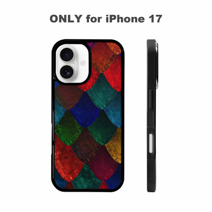 iPhone 17 Case — Snake Print Dark Seamless Animal Print, Custom Printed Phone Case