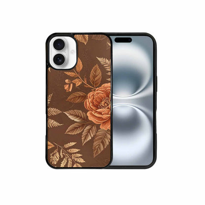 iPhone 16 Plus Case — Vintage Botanical Art Pattern, Custom Printed Phone Case