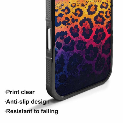 iPhone 17 Case — Leopard Print Gradient Style Animal Print, Original Design Phone Case