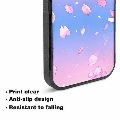 iPhone 15 Plus Case — Anime Cherry Blossom Custom, Custom Designed Case Cover