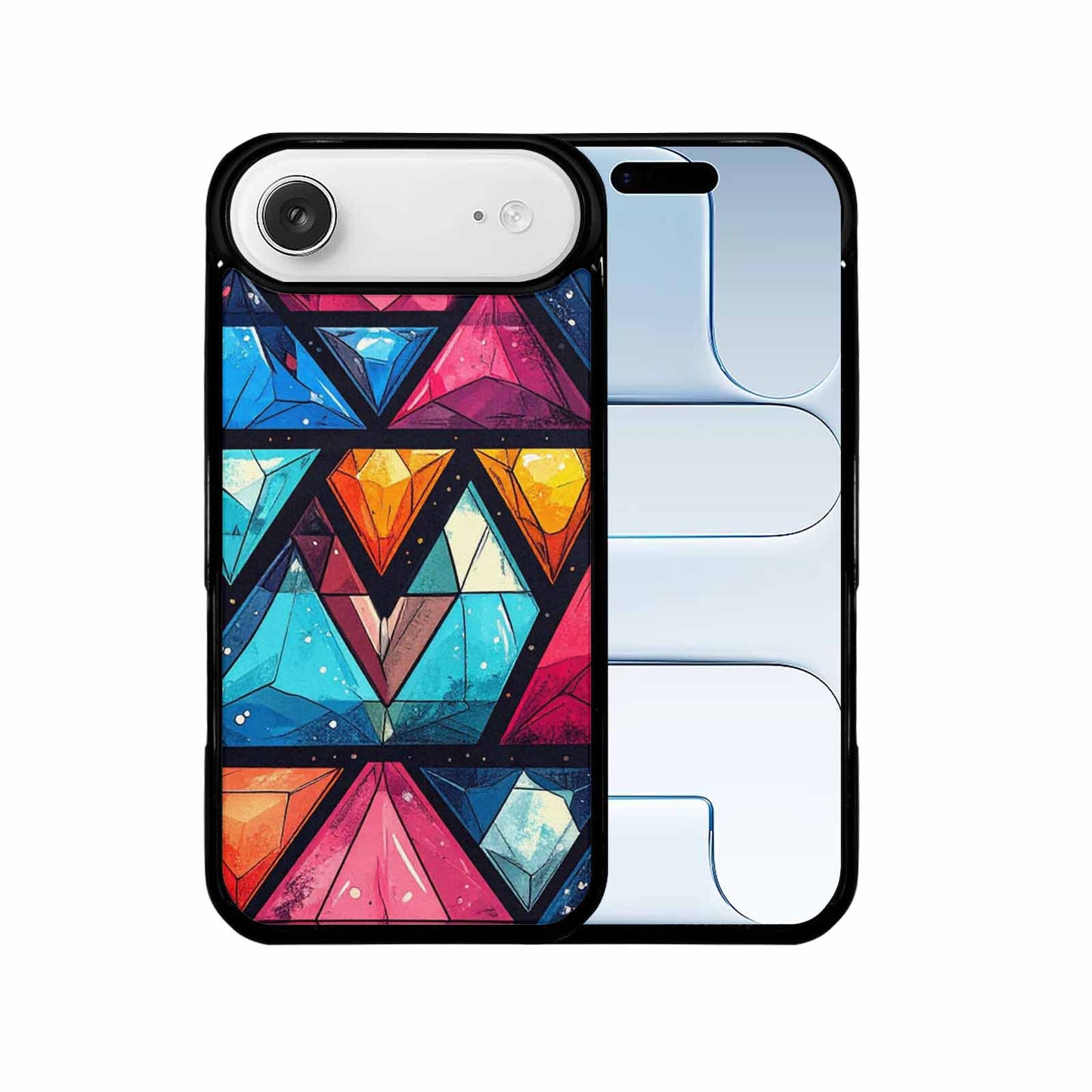 iPhone 17 Air Case — Vintage Summer Diamond Retro Vintage, Custom Printed Phone Case