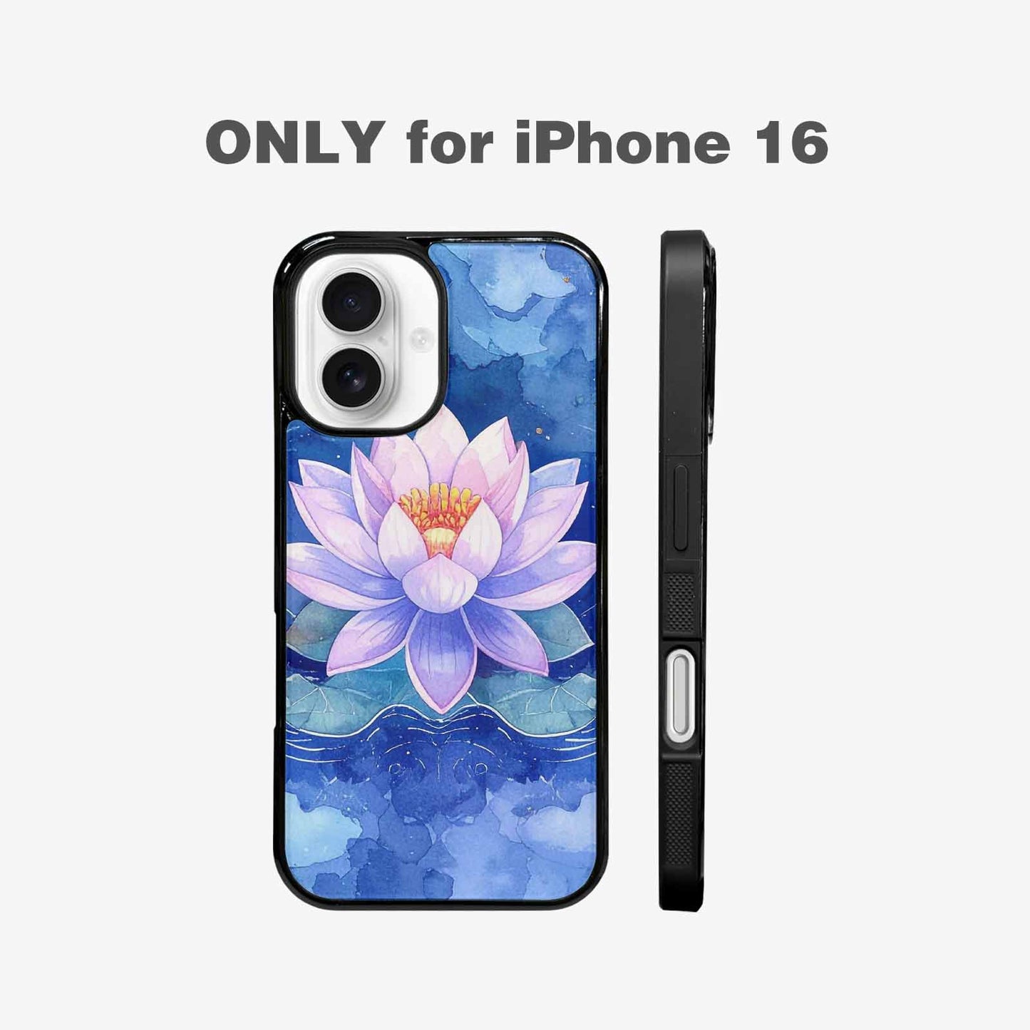 iPhone 16 Case — Water Lilies Impressionist, Personalized Phone Case
