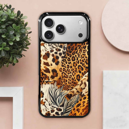 iPhone 17 Pro Max Case — Small Animal Print Pattern, Animal Print, Original Design Phone Case