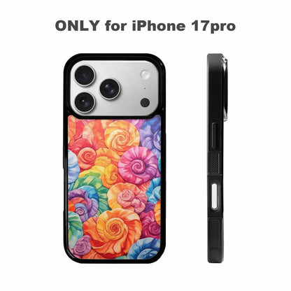 iPhone 17 Pro Case — Tie Dye Swirls Tie Dye Tie, Custom Art Phone Cover