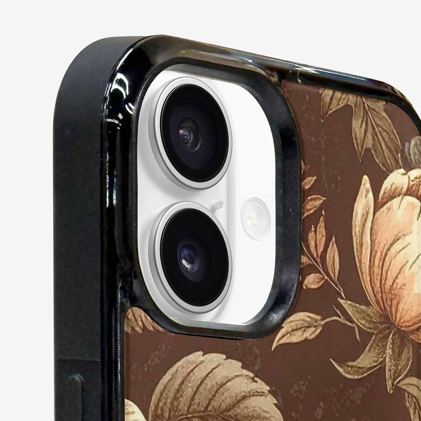 iPhone 16 Case — Vintage Botanical Art Pattern, Original Design Phone Case