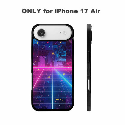 iPhone 17 Air Case — Seamless Tileable Pattern Of Overlapping Original, Customized Protective Case