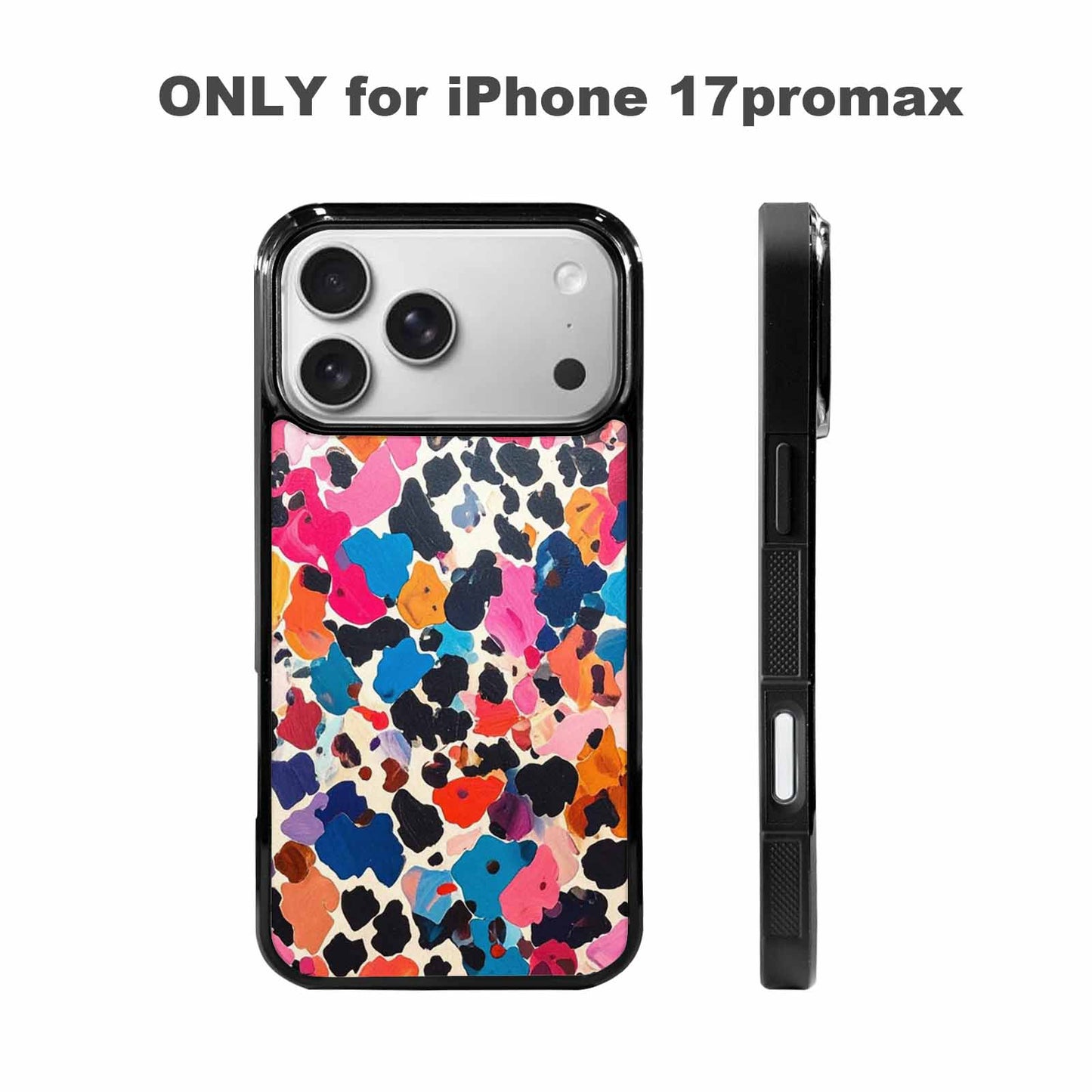 iPhone 17 Pro Max Case — Small Cow Animal Print Animal Print, Customized Protective Case