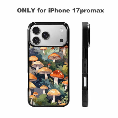 iPhone 17 Pro Max Case — Mushrooms Camomushrooms Patter Ywj Camo, Unique Phone Case Design