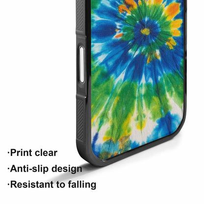 iPhone 17 Case — Tie Dye Color Twist Custom Tie, Custom Art Phone Cover