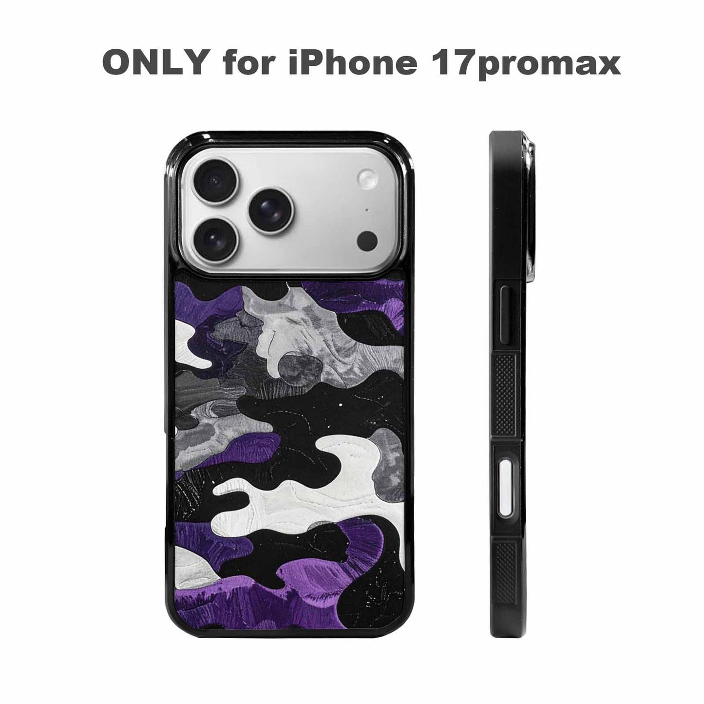 iPhone 17 Pro Max Case — Vivid Camo Asexual Camo, Custom Phone Case