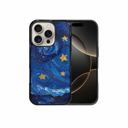 iPhone 16 Pro Case — Starry Night Galaxy Custom, Custom Made Phone Cover