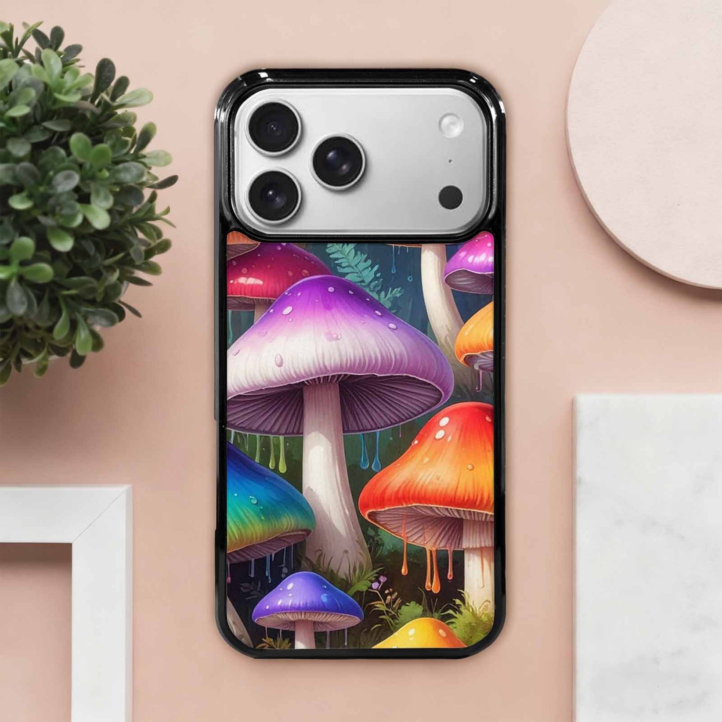 iPhone 17 Pro Max Case — Overlapping Endlessly No Empty Galaxy Space, Custom Art Phone Cover