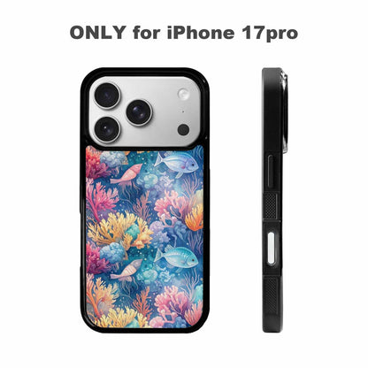 iPhone 17 Pro Case — Small Fish Scale And Coral Original, Custom Designed Case Cover