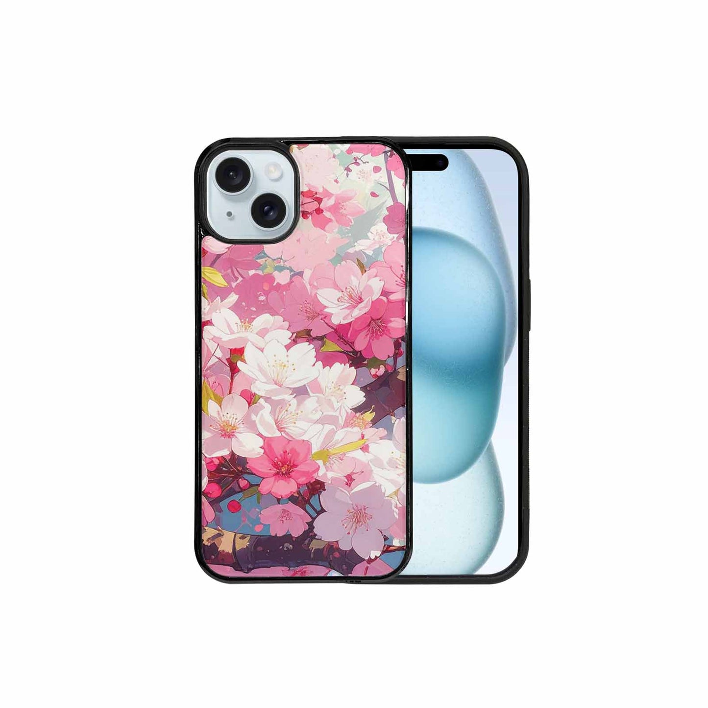 iPhone 15 Plus Case — Cherry Blossom Branch Cherry Blossom Branches, Custom Made Phone Cover