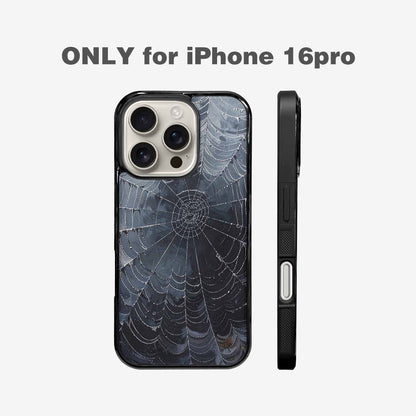 iPhone 16 Pro Case — Spider Web Gothic Spider Web Gothic, Custom Designed Case Cover