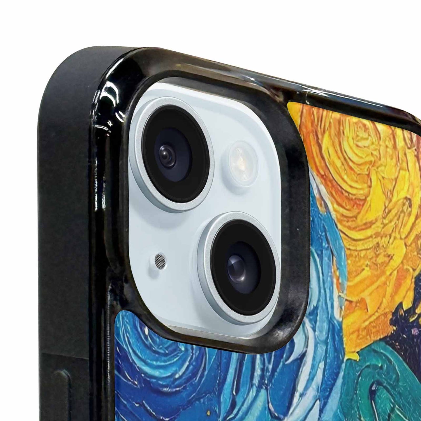 iPhone 15 Case — Blend All Versions Together Melting Together, Custom Printed Phone Case