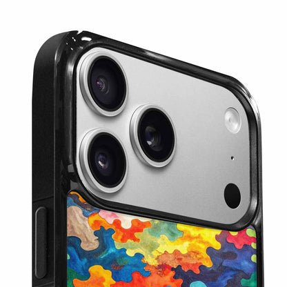 iPhone 17 Pro Max Case — Camo Patches Full Color Camo, Original Design Phone Case