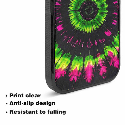 iPhone 15 Case — Acid Wash Tie Dye Pattern High, Personalized Phone Case