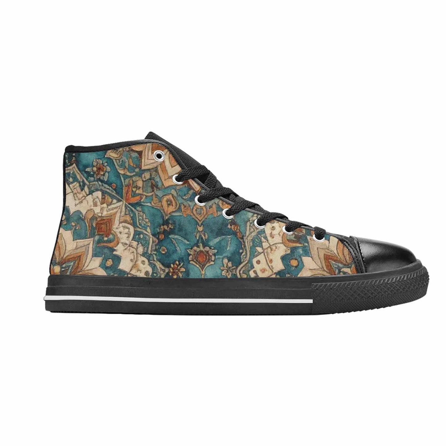 MEN'S Mandala High Top Canvas Surreal Shoes