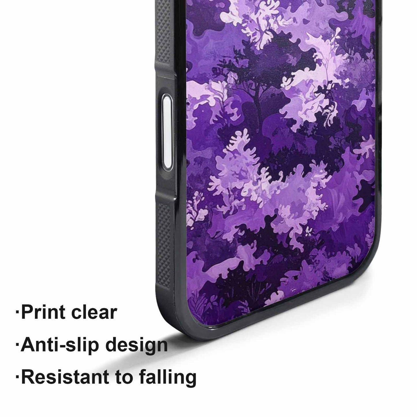 iPhone 17 Pro Case — Small Military Camouflage Blotch Pattern Camo, Custom Phone Case
