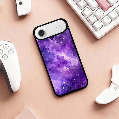 iPhone 17 Air Case — Galaxy Art Purple Nebula Dream Galaxy, Custom Designed Case Cover