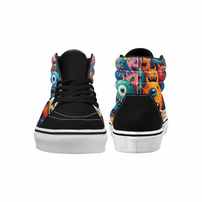 MEN'S Multi High Top Canvas Vivid Custom Sneakers
