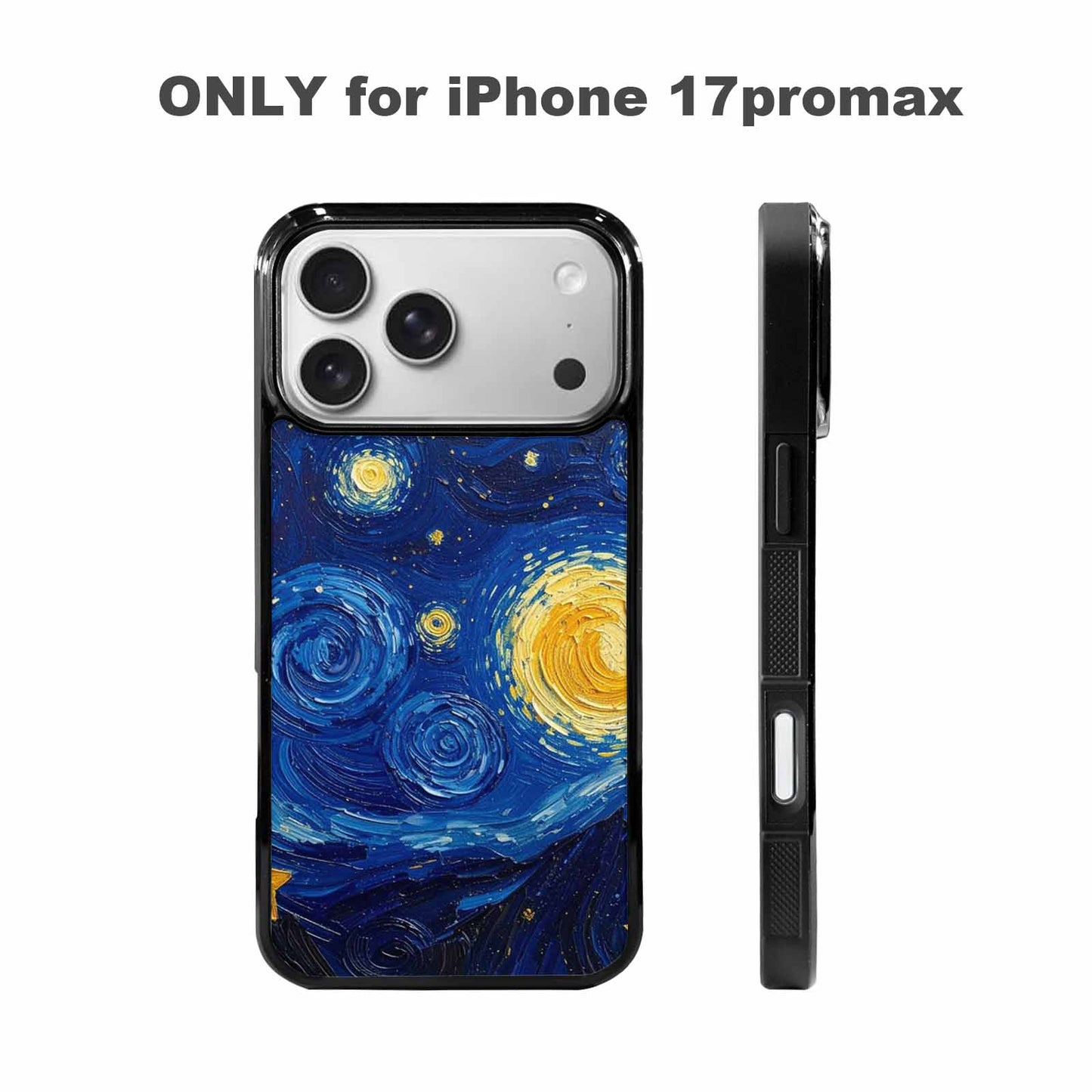 iPhone 17 Pro Max Case — Starry Night Galaxy Space, Original Design Phone Case