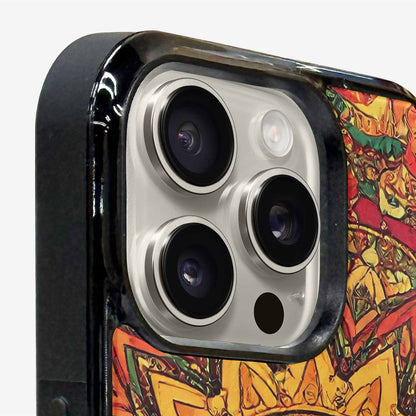 iPhone 16 Pro Max Case — Mandala Lions Custom, Customized Protective Case